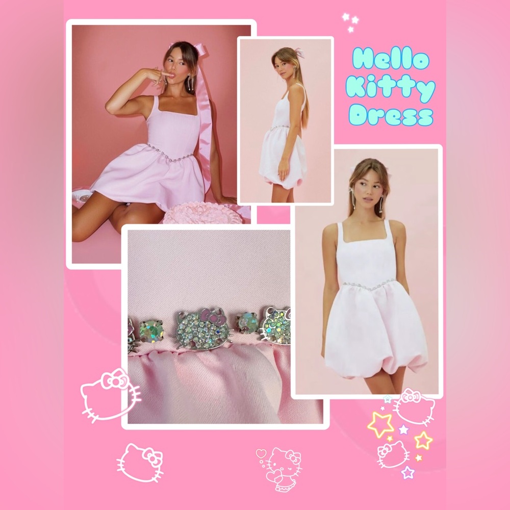 Pink Hello Kitty 50th Anniversary Dress